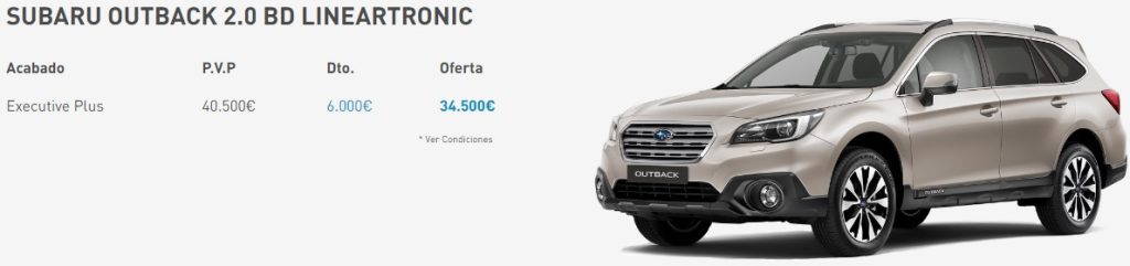 Grandes descuento en la GAMA SUV DIÉSEL 3